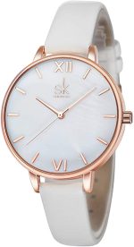 SHENGKE Simplicity Creative Women Watch Genuine Leather Elegant Women Watches Ladies Business Wristwatch - Image 2